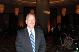 Ross Miglio, president, ClimaCool, at the companyâ??s Sunday evening event at Trump Tower Chicago.
