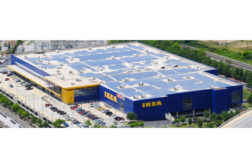 IKEA store with solar rooftop system