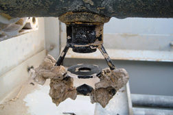 Scale buildup on the nozzles, due to a combination of water with high mineral content and no water treatment, can cause blockages in the water distribution system.