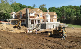 MANSION MECHANICALS: A builder in Tarrytown, New York, recently asked Geothermal Energy Options Lagrangeville, New York, to design a geothermal system for this new 15,000-square-foot home.