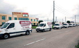 John Moore Home Services trucks set out to deliver special childrenÃ?Â¢??s books and teddy bears to 12 Houston area elementary schools as part of the companyÃ?Â¢??s 50th anniversary celebration.