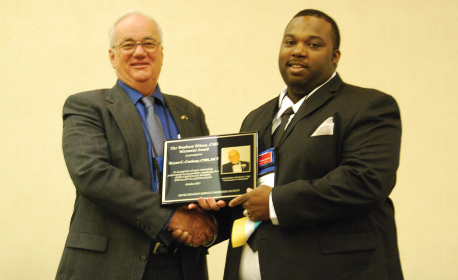 RSES Honors Cooksey with Wayburn Wilson 5-Star Award