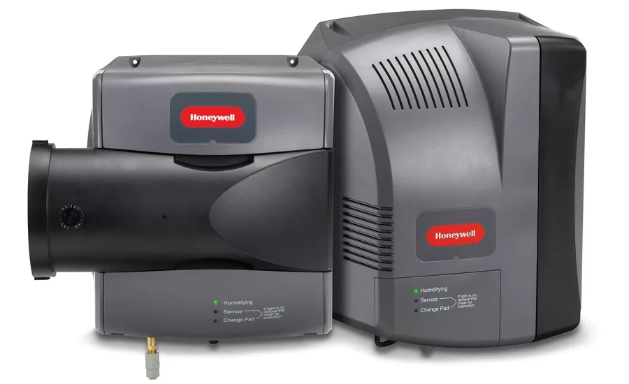 Honeywellââ¬â¢s TrueEaseâ⢠Evaporative Humidifier System only runs water and air when humidity is called for and features user-friendly pad access for easy maintenance and upkeep.