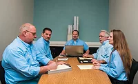 Travis Smith, owner of Sky Heating & Air Conditioning, treats his employees the same as he treats his customers.