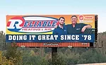 Motorists stranded in AtlantaÃ¢â¬â¢s notorious traffic are never far from the sight of a Reliable Heating & Air billboard.