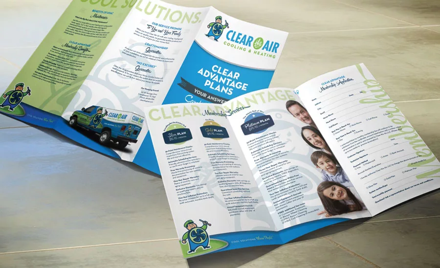 Clear the Air in Alvin, Texas, completely updated its brand to include a new logo, website, marketing materials, and vehicle wraps.