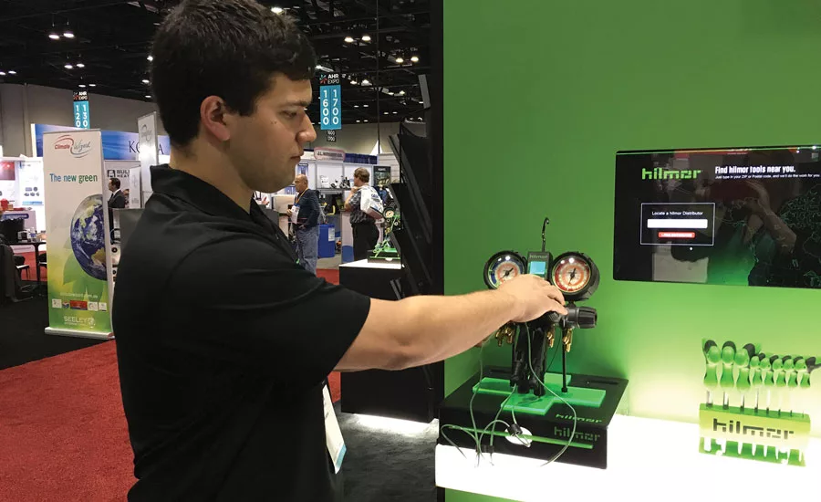 “[hilmor has] added additional lengths to our [manifold] hoses this year, and we’ve also changed the design of our hoses to include ball valve ends that are crimped onto the ends of the hoses,” said Alex Bear, assistant manager, brand marketing, hilmor.