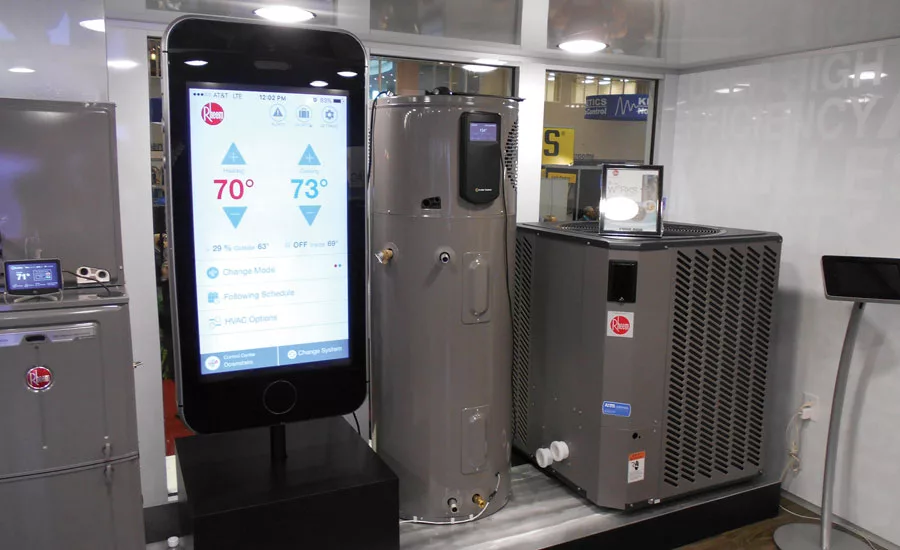 Rheem’s EcoNet Smart Home System enables homeowners to customize their homes’ air and water systems.