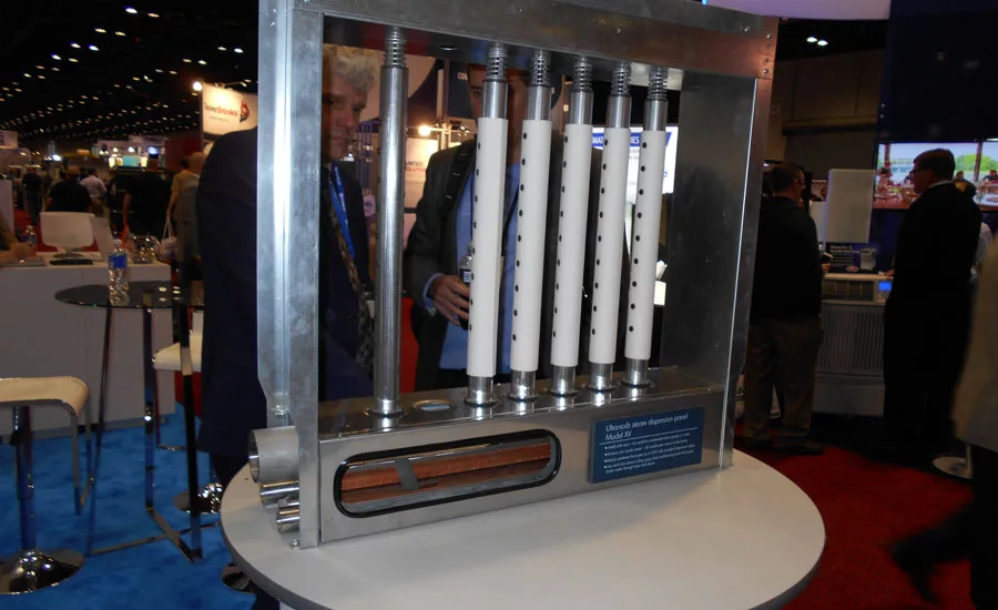 The Ultra-sorb Model XV features an innovative steam dispersion panel.