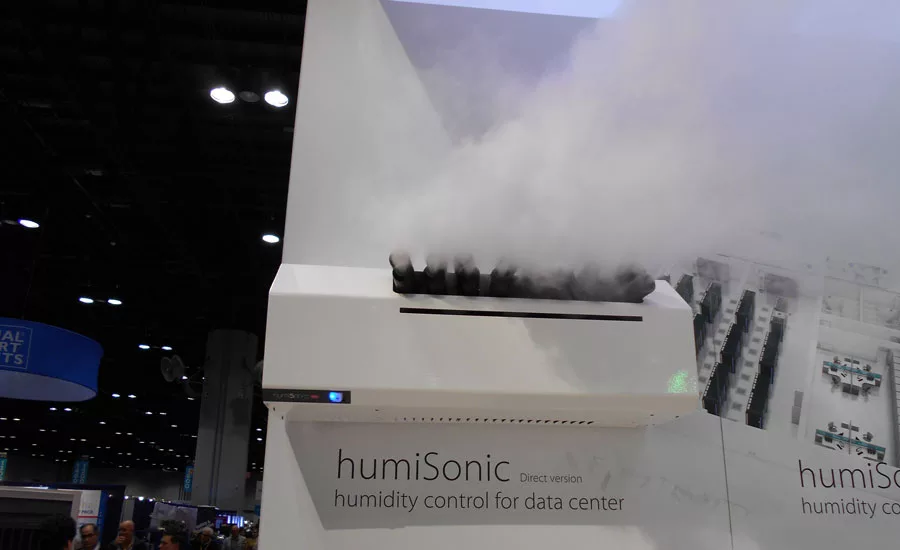 The Carel humiSonic direct humidifier can be installed directly in the humidified environment.