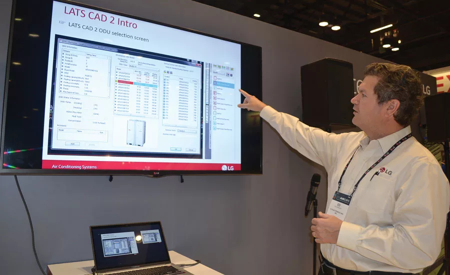 Ed Ferrier, senior manager of engineering, LG Electronics USA Inc., discusses LG’s new LATS CAD 2 software