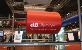 Ductsox’s new dBSilencer is a fabric sound attenuator for fabric ductwork systems.