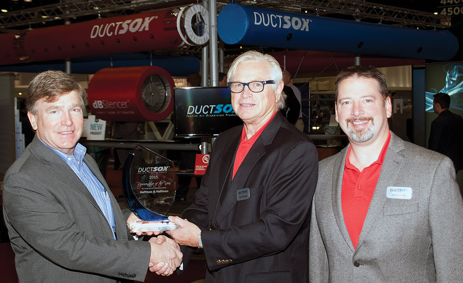 Ductsox Names Hoffman & Hoffman its 2015 Rep of the Year