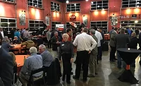reps and guests at the historic Harley-Davidson factory in Orlando reps and guests at the historic Harley-Davidson factory in Orlando
