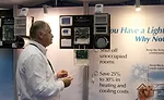 Dick Foster, president of Zonefirst, showcases the functionality of the company’s new bypass eliminator.