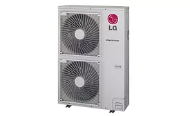 The Multi V S system from LG supports up to nine individual indoor units with a two-pipe refrigeration circuit and allows individual control of room temperatures.