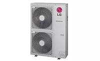The Multi V S system from LG supports up to nine individual indoor units with a two-pipe refrigeration circuit and allows individual control of room temperatures.