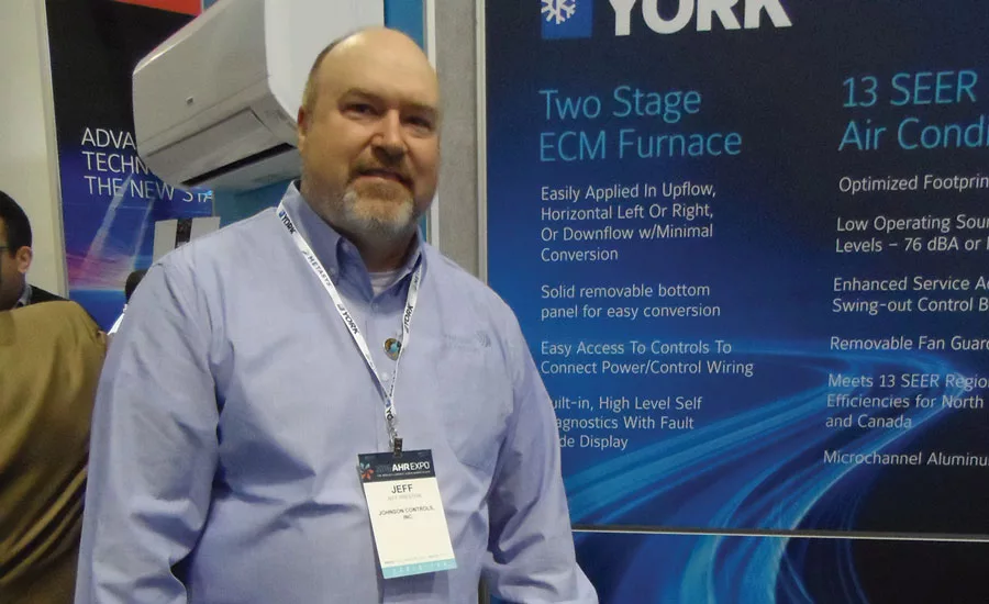 Jeff Preston, product manager, unitary products group, Johnson Controls, said the York LX Series TM9Y furnace delivers reliable performance and efficiencies up to 96 percent AFUE.