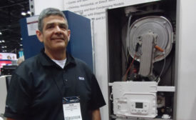 ECR Intl.’s new addition to the condensing boiler family is in response to increasing demand for high-efficiency products, said hydronics/warm air product manager, Don DeCarr.
