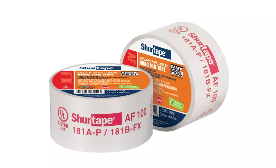 Shurtape featured its new AF 100 with EasyPEEL™ split liner technology at the AHR Expo.