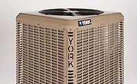 Johnson Controls Inc. showcased its new heat pump, which features reliable operation with robust compressor technology.