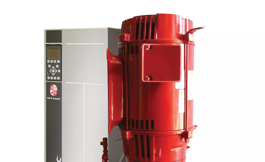 Xylem highlighted its new energy-efficient close-coupled inline centrifugal pumps.