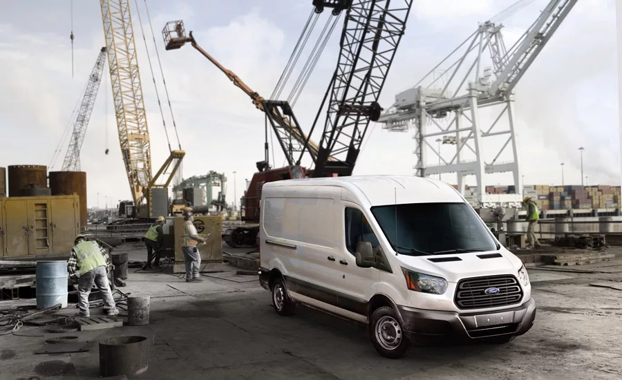 To meet contractors’ demands, Ford offers three roof heights on its Transit work van as well as back doors that open up to 270 degrees.