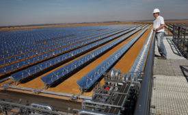 While China and Europe are embracing renewable heating market technologies, such as the solar thermal plant shown here, Americans have been more reluctant to invest large amounts of money into renewables due to low oil and gas prices.