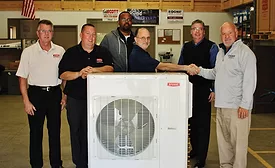 Indiana’s Chapman Heating and Air Conditioning Donates Ductless Unit 