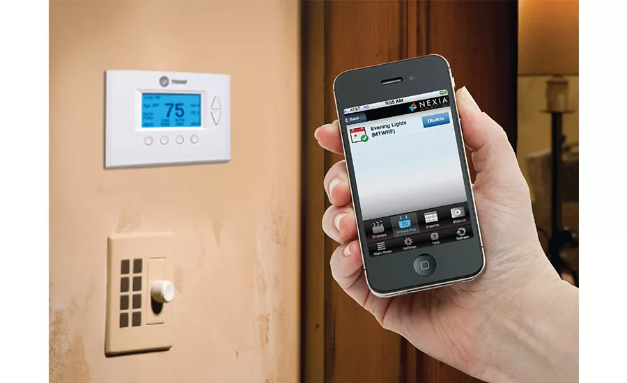 Nexia™, a division of Ingersoll Rand: Nexia Bridge, Trane ComfortLink II XL950 Control, Trane XL824, American Standard Platinum, 950 Control, One Touch