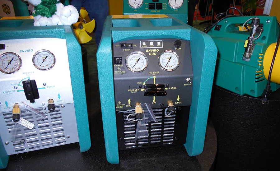The Refco Enviro-Duo is approved for use with class A2 mildly flammable refrigerants, including R-32, -1234yf, and -1234ze.