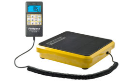 refrigerant scale with weight alarm