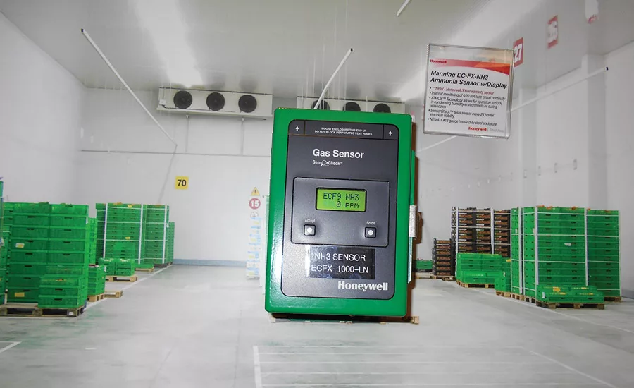 The EC-FX ammonia sensor from Honeywell Analytics.