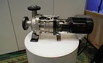 A CRN Series end-suction, multi-stage, centrifugal, magnetic-drive pump from Grundfos.