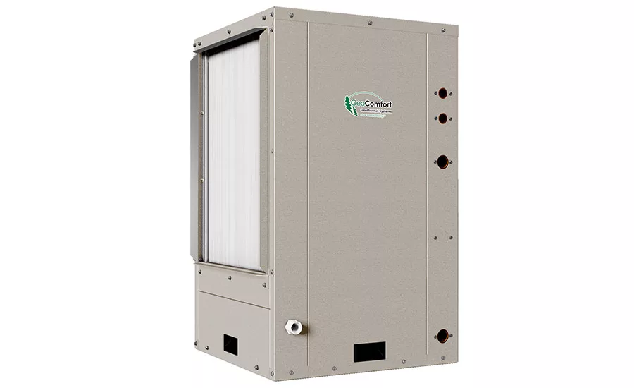 GeoComfort Model: Element Series, GVT 024 - 072 Models, vertical package ground-source heat pumps