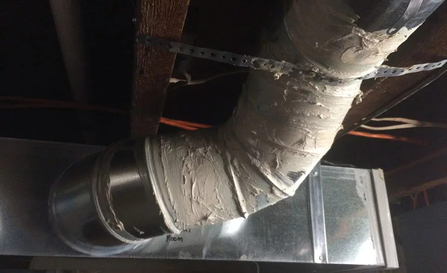 Home performance covers more than just the HVAC unit. Ensuring quality ductwork is installed is an essential part of home-performance contracting.  Photo courtesy of Nate Adams, Energy Smart Home Performance