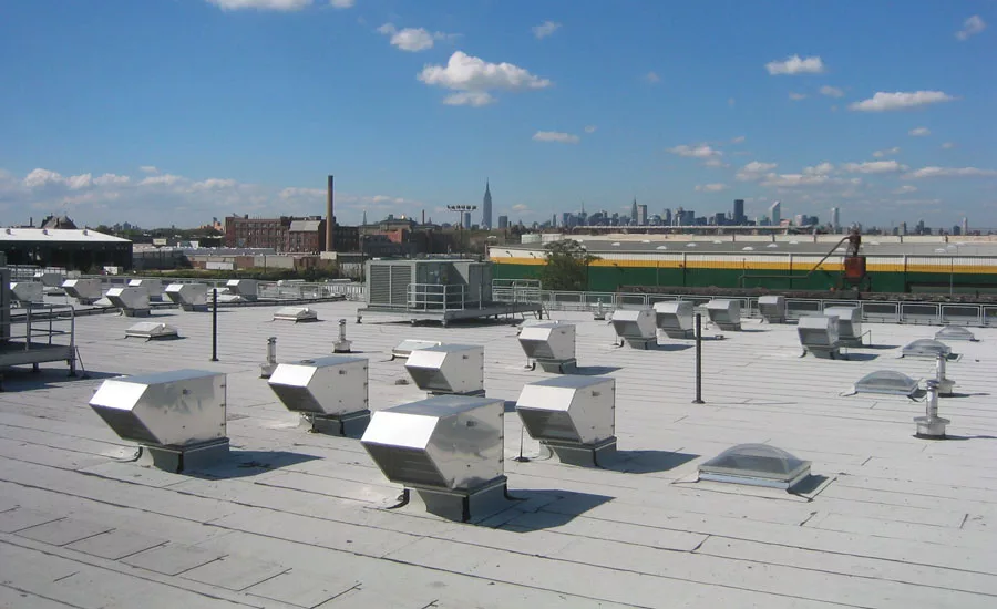 Howden American Fan Co. recently supplied 60 custom-designed rooftop supply and exhaust units to a major city in the Northeast for use on a city sanitation department.
