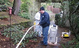 Ensuring contractors are properly trained for ductless system installations, such as the ductless heat pump installation seen here, will help this segment of HVAC continue to grow.