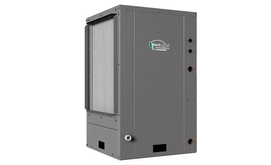 GeoComfort: Commercial Series, GVT 024 - 072 vertical package water-source geothermal heat pump