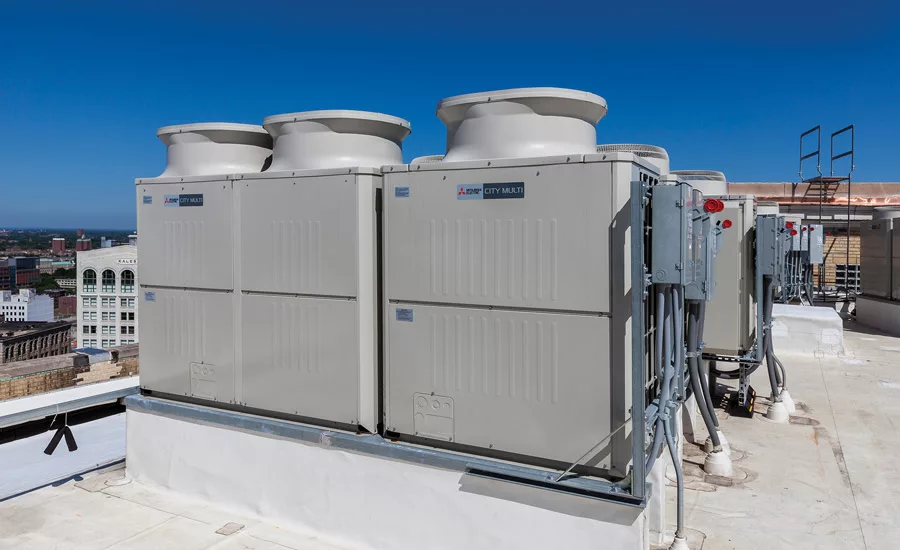 According to Mitsubishi Electric reps, VRF technology is extremely flexible and can be used in buildings of just about any size.