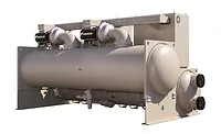 ULTIMATE EFFICIENCY The Daikin Magnitude® magnetic bearing water-cooled chiller is 40 percent more efficient than standard centrifugal chillers and is available in 100-1,500 ton sizes. Photo courtesy of Caikin Applied