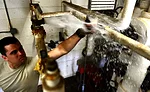testing a fill line at Barksdale Air Force Base