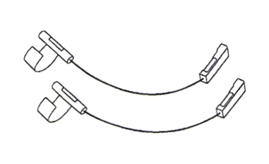 An evaporator temperature sensor and gas temperature sensor