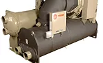 Trane® CenTraVac™ centrifugal liquid chillers have a typical service life of 30-plus years. Some CenTraVac chillers have remained in operation for 50 years or more. Photo courtesy of Trane