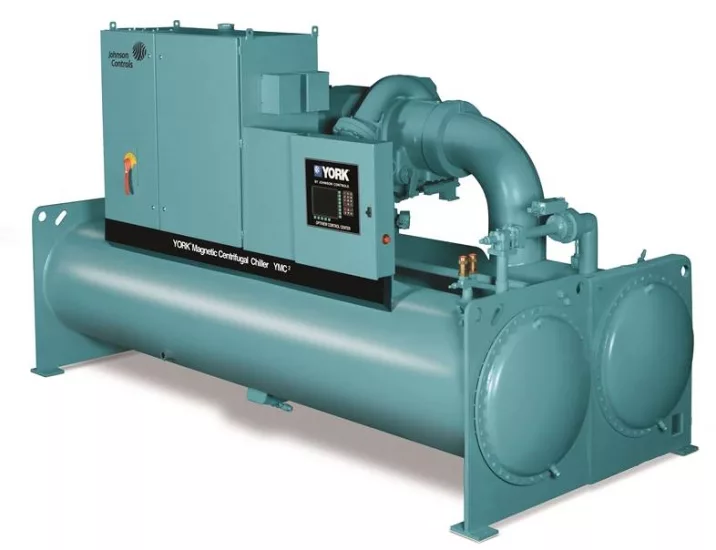 Johnson Controls has expanded its magnetic-bearing centrifugal chiller line, the York YMC2, to 1,000 tons of cooling