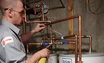 Quick-connect fittings to ease refrigerant piping installation