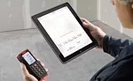 The RIDGIDSketch™ tool for mobile devices allows users to calculate and communicate measurements of a project.