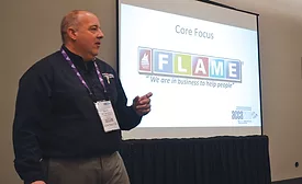 Matt Marsiglio discusses how to use performance reviews to identify leadership potential in employees during the ACCA 2016 conference in Charlotte, North Carolina.
