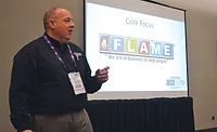IDENTIFYING FUTURE LEADERS Matt Marsiglio discusses how to use performance reviews to identify leadership potential in employees during the ACCA 2016 conference in Charlotte, North Carolina.