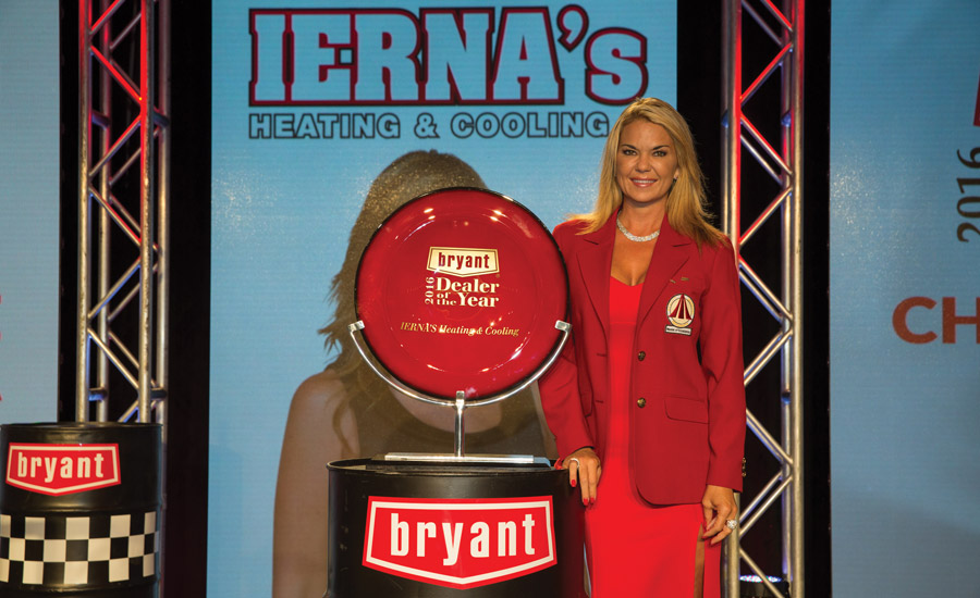 Ierna’s Heating & Cooling Wins Bryant Award